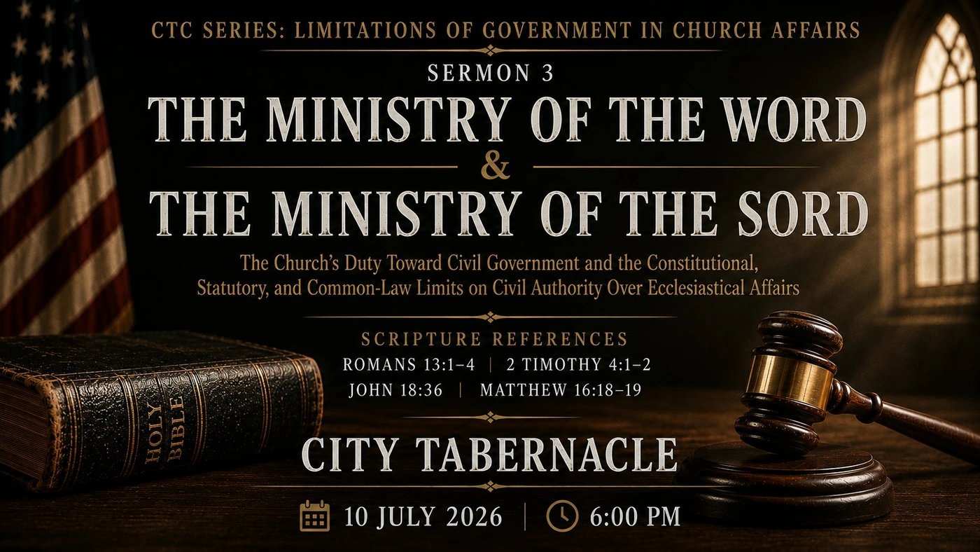 III — The Ministry Of The Word & The Ministry Of The Sword — original teaching artwork