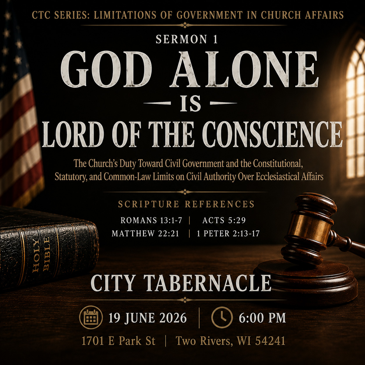 God is Lord of Conscience