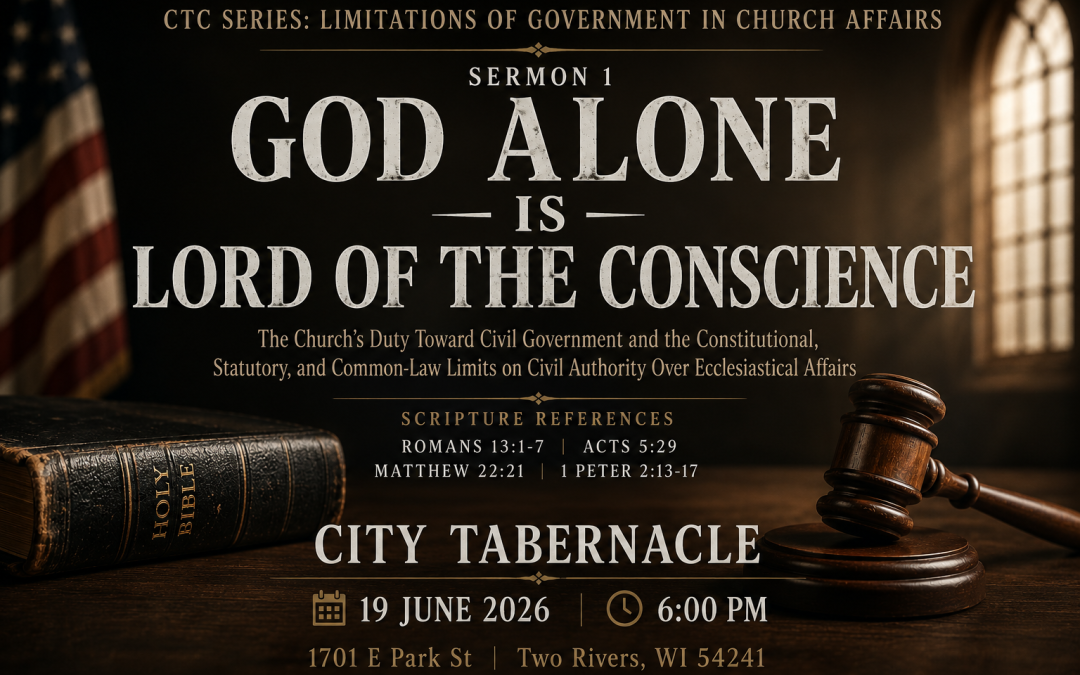 I – God Is the Lord of Conscience