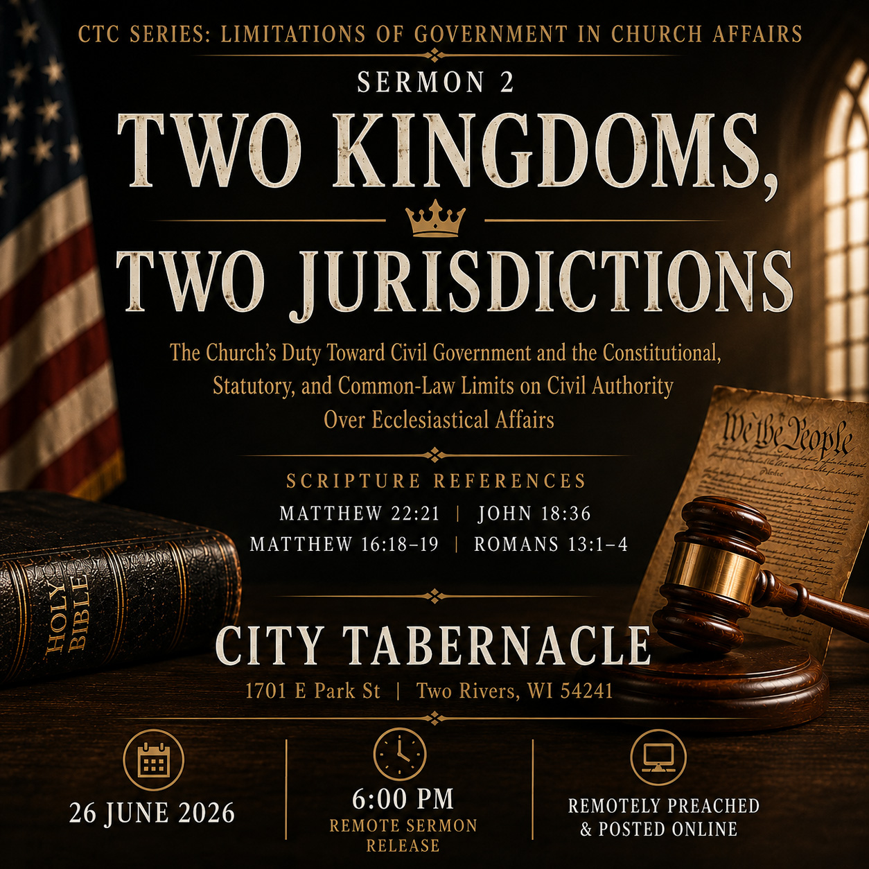 Two Kingdoms, Two Jurisdictions