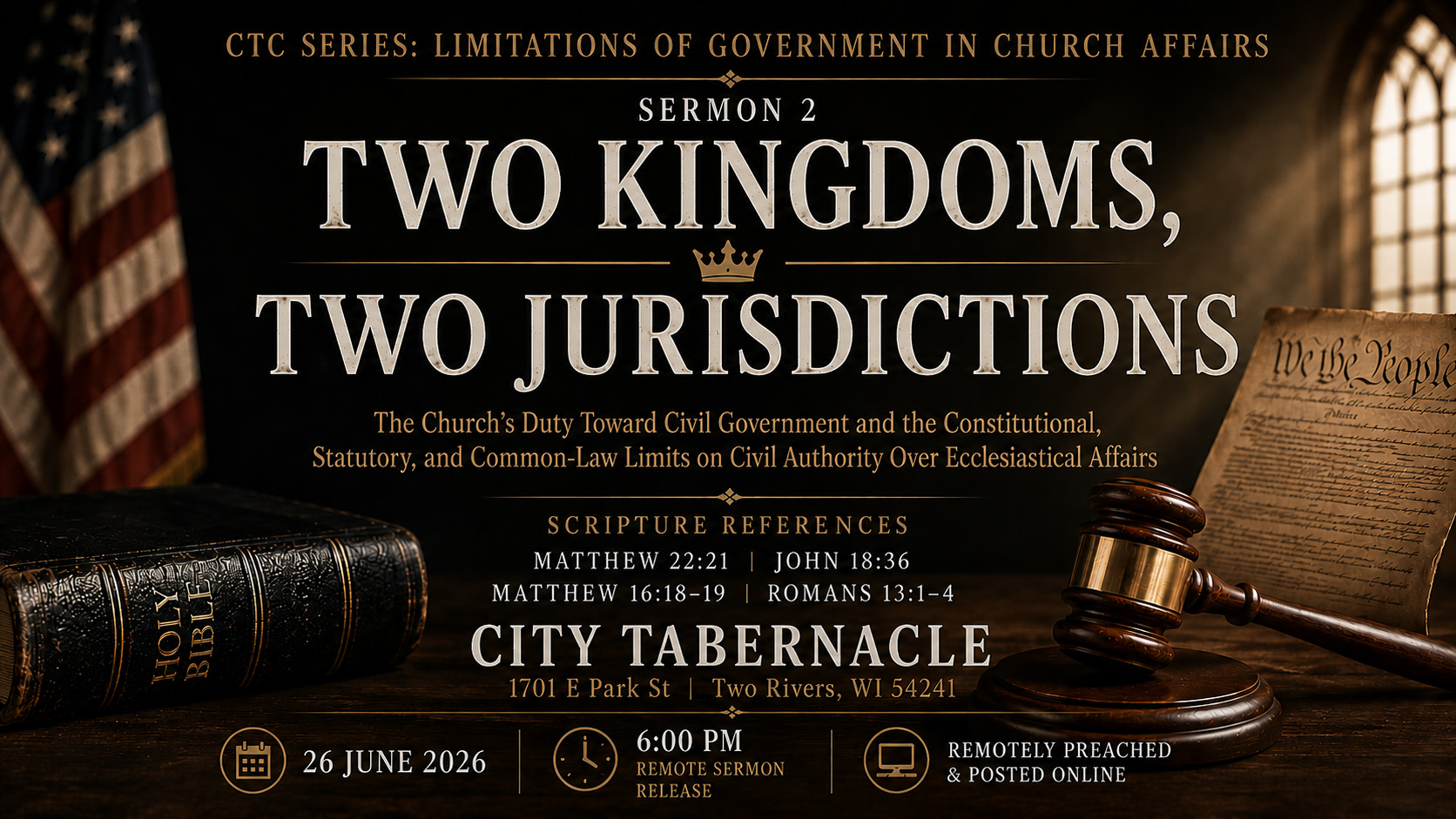 TWO KINDOMS, TWO JURISDICTIONS