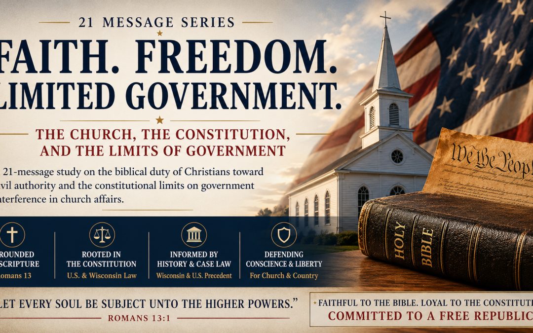 Limitations of Civil Government in Church Affairs