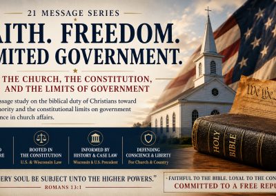 Limitations of Civil Government in Church Affairs